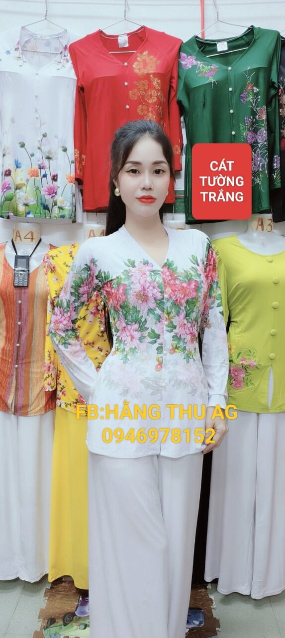 ÁO BÀ BA 5D MẪU CÁT TƯỜNG SIÊU PHẨM THUN LỤA 5D CỰC MÁT