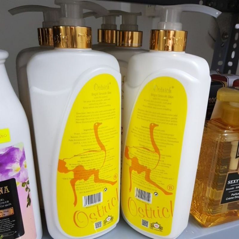[HCM]Sữa tắm đà điểu Ostrich 900ml