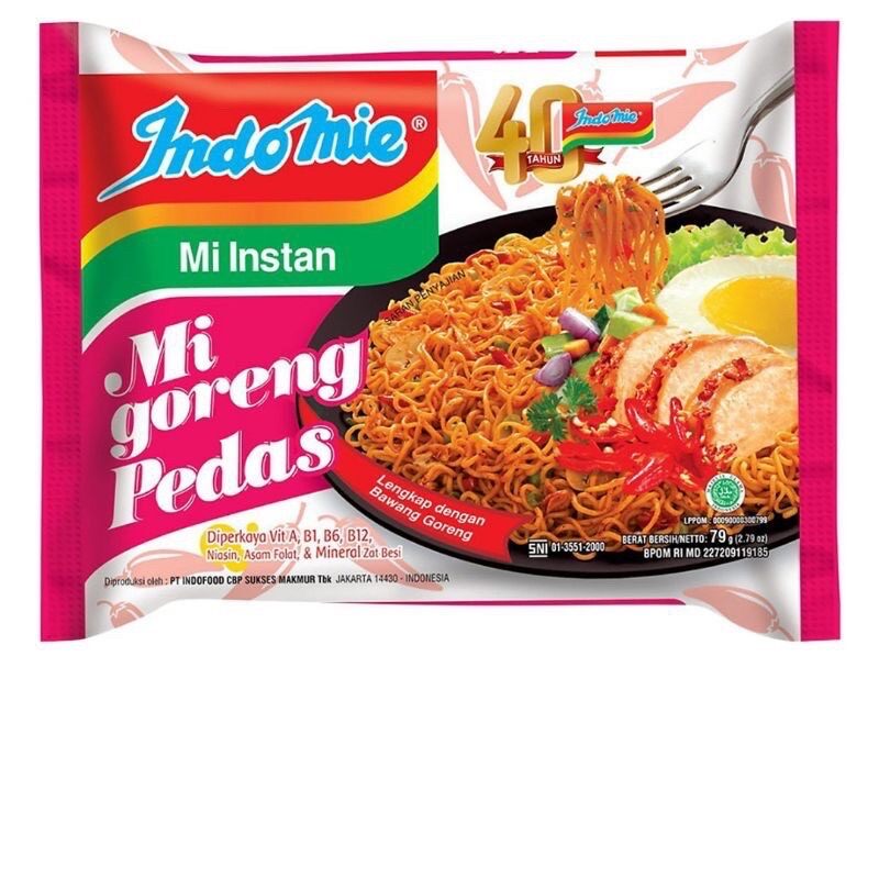 mì trộn indomie trộn 4 vị