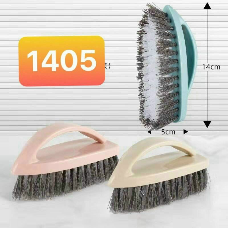 Combo 1 bàn chải chà sàn +1 chà áo quần có tay cầm - d071