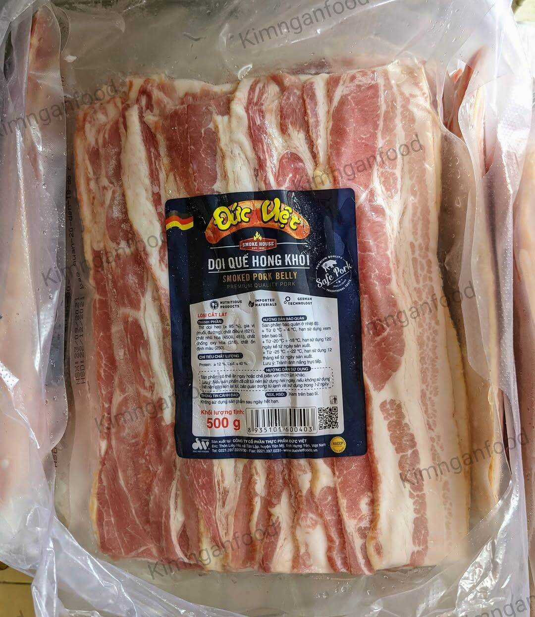 Ba rọi heo xông khói 500g