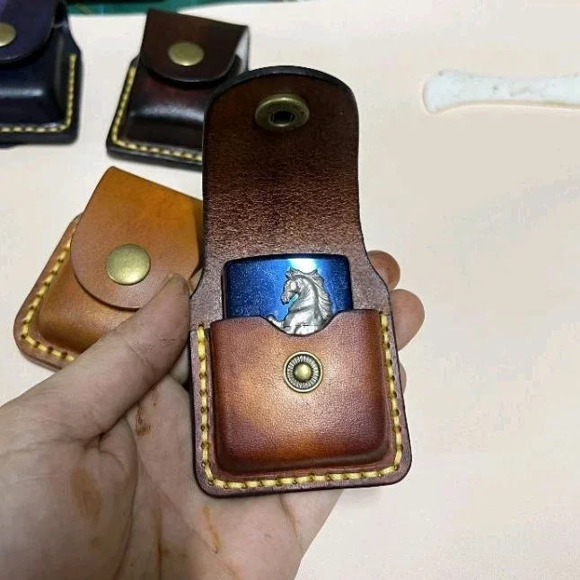 Bao Zippo da bò cao cấp nhiều màu đẹp