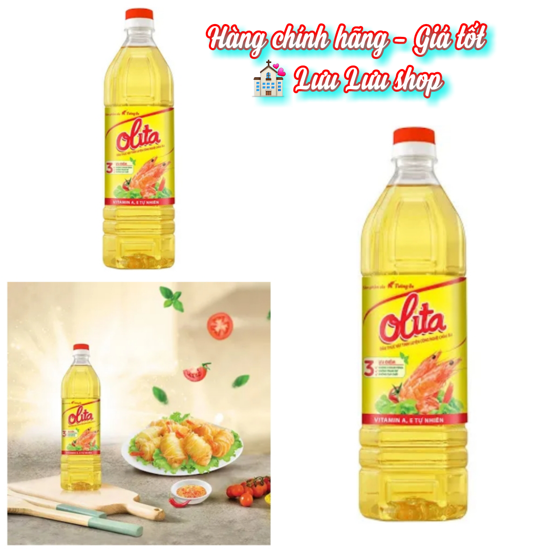 Dầu ăn cao cấp Olita Tường An 1l
