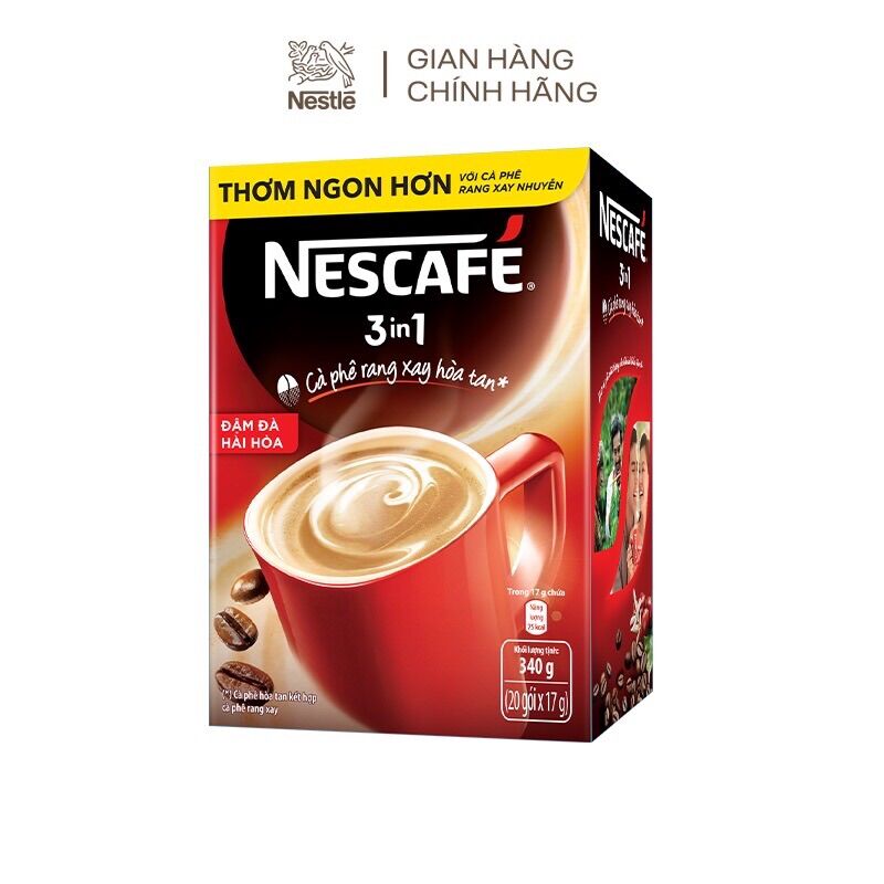 Cà Phê Nes- Cà Phê Sữa Đá ( Hộp 20 gói )