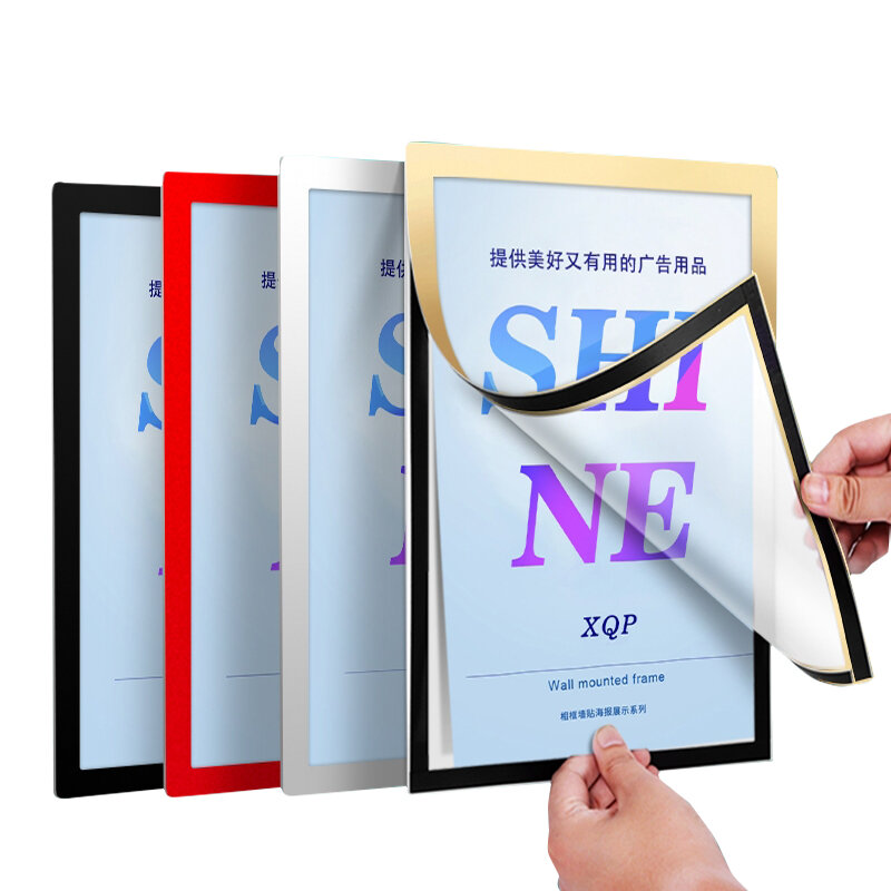  Bảng Trưng Bày Từ Tính A4 Khung Ảnh Từ Tính Khung Treo Tường Không Cần Khoan Khung Poster Khung Giấy Chứng Nhận Bảng Trưng Bày A3 