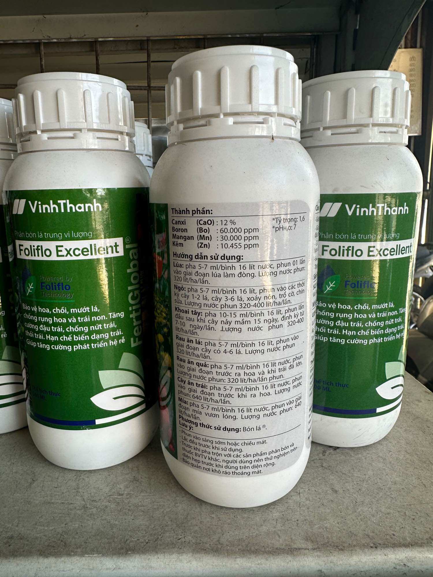 Phân bón lá trung vi lượng Foliflo Excellent