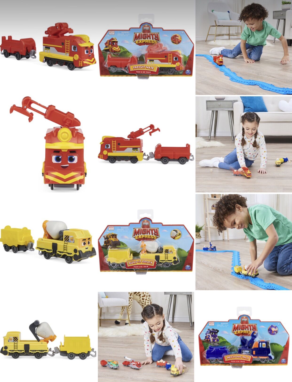 Đồ chơi đoàn tàu Mighty Express