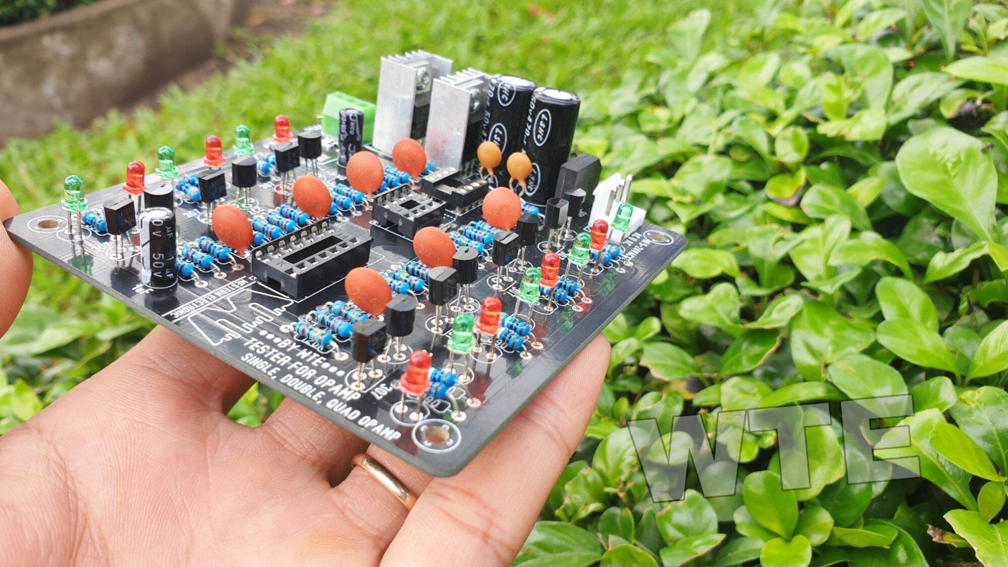 Mạch kiểm tra opamp mạch test opamp đơn đôi opamp 4 kênh