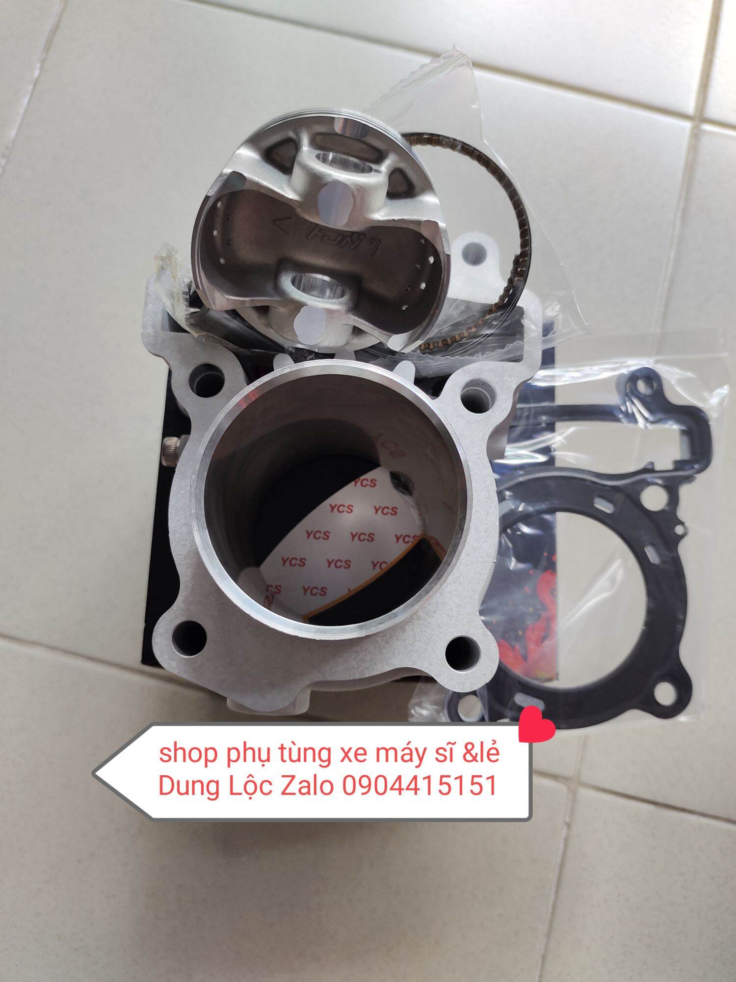 [HCM]full lòng pitong bạc Exciter 62 ycs