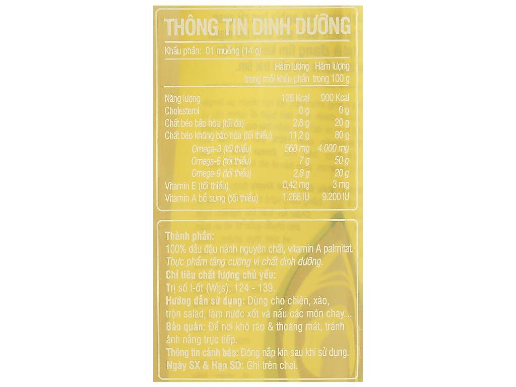Combo 2 chai Dầu Đậu Nành Simply 1L
