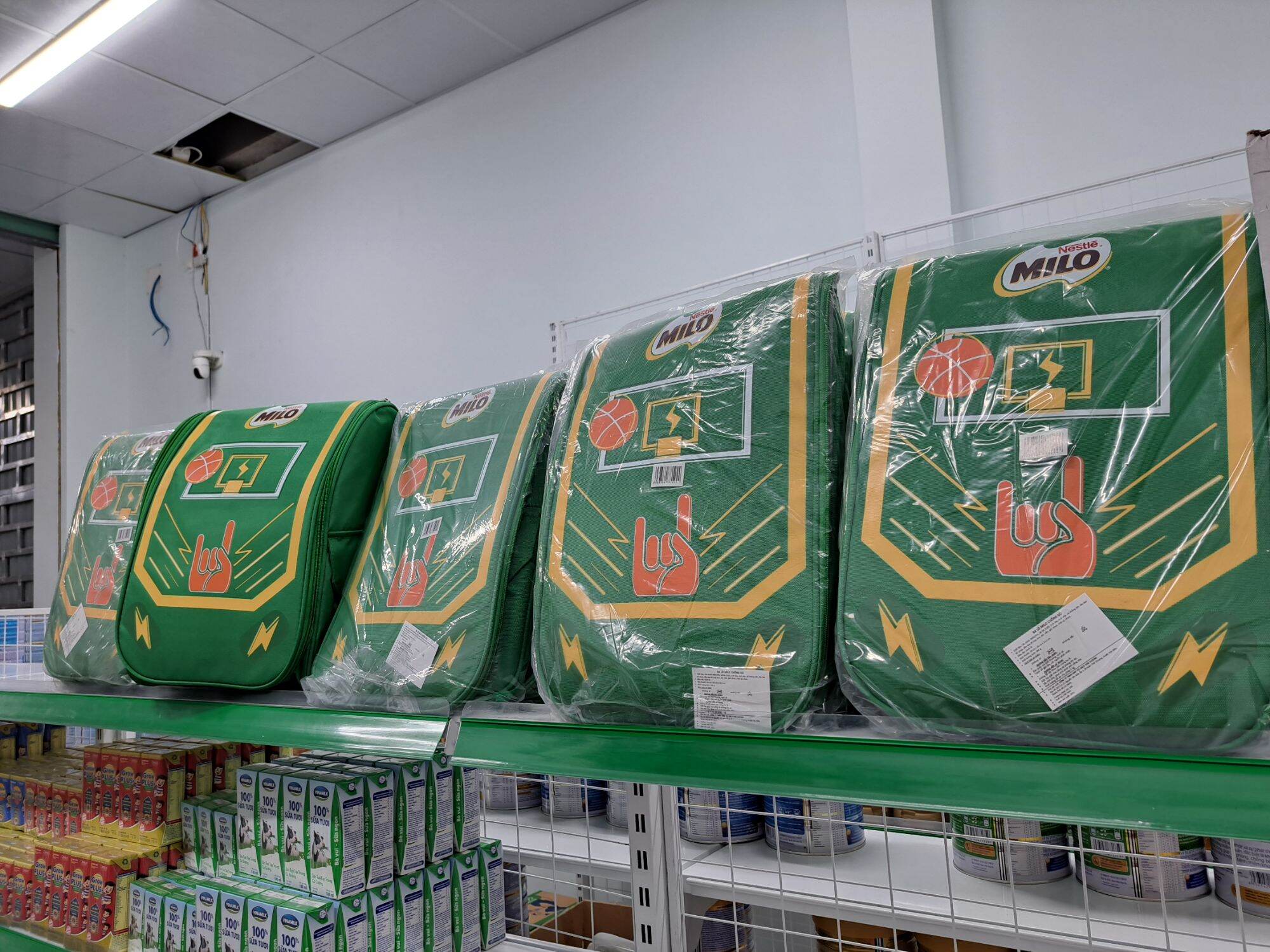 Balo hàng quà tặng của Milo