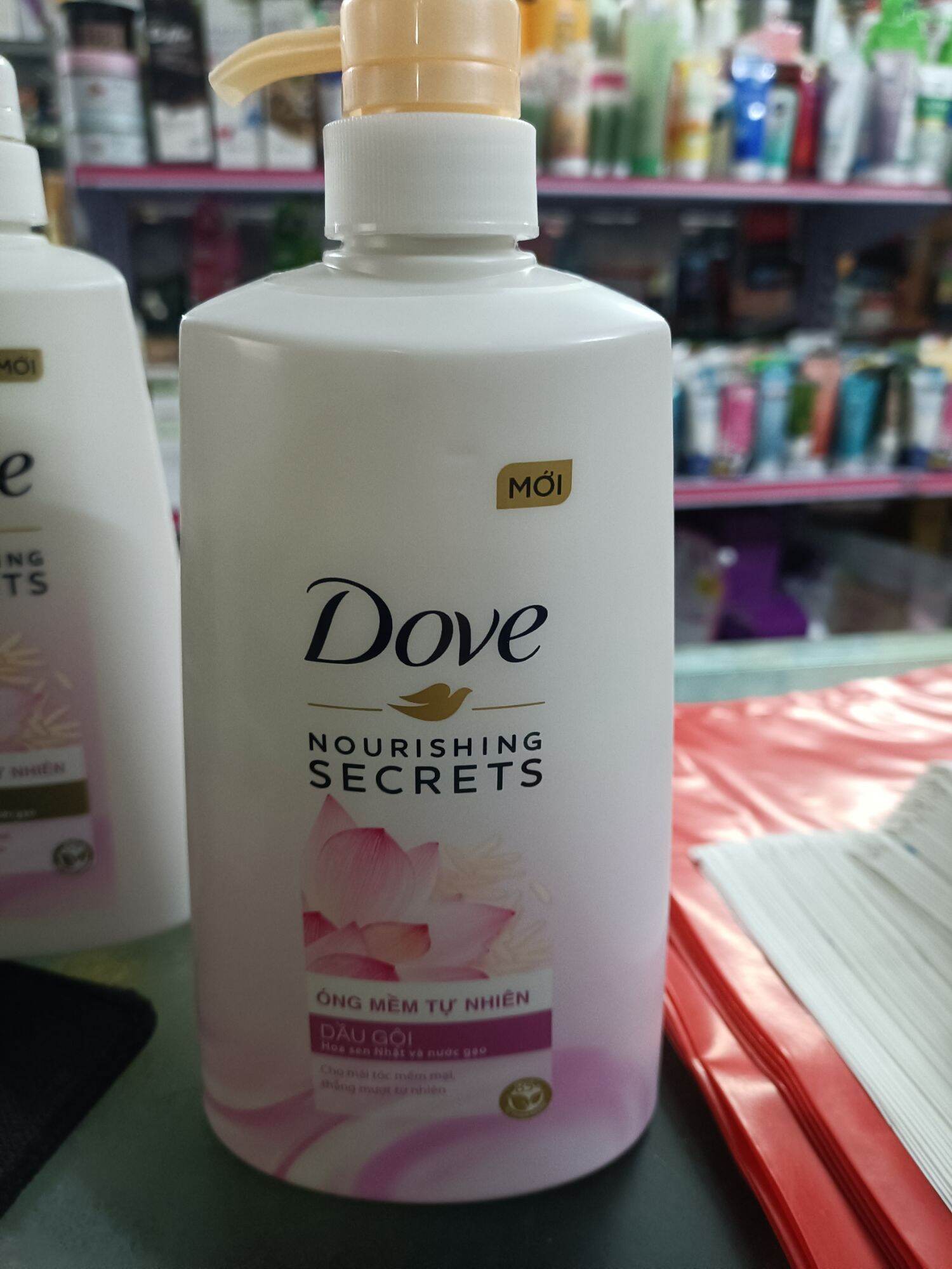 Dầu gội xả dove hoa sen 640g