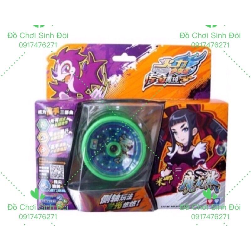 ĐỒ CHƠI YOYO 676302 màu xanh lá - TUYỆT ĐỈNH YOYO - RỒNG CUỘNG NỘ - đồ chơi vận động