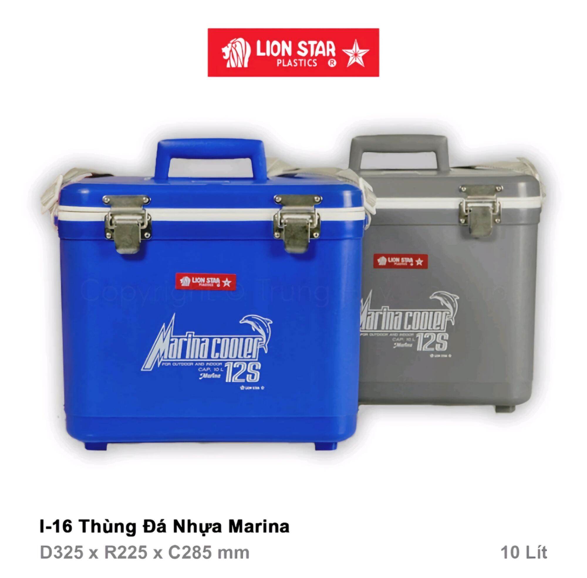 [HCM]Thùng đá nhựa Marina Lion Star I-16