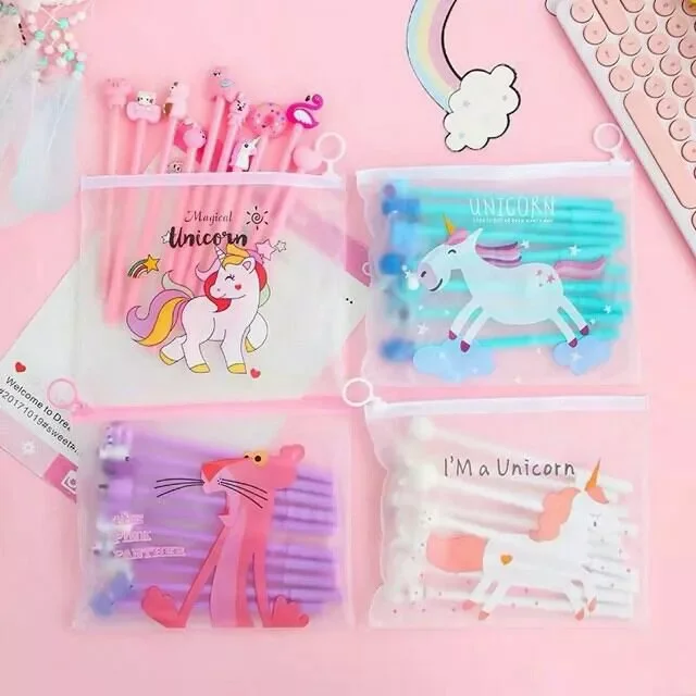 Set 20 bút nước đầu thú kèm túi