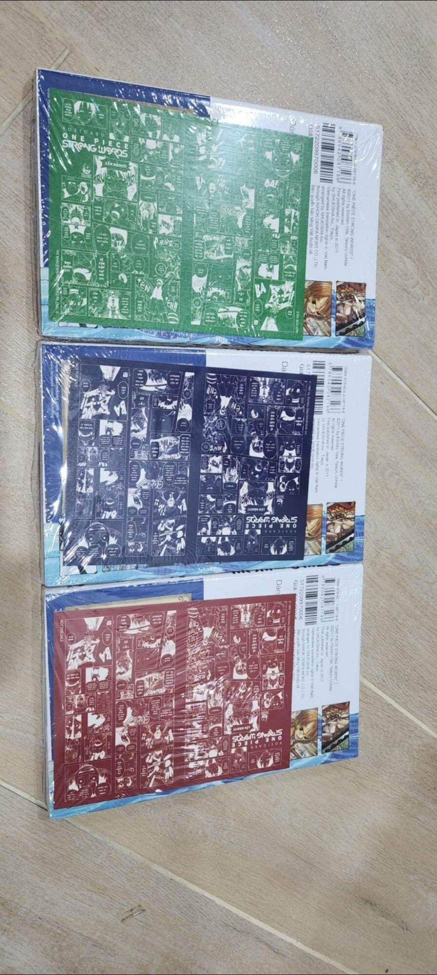 One Piece Strong Words 1 đã khui mép seal check card