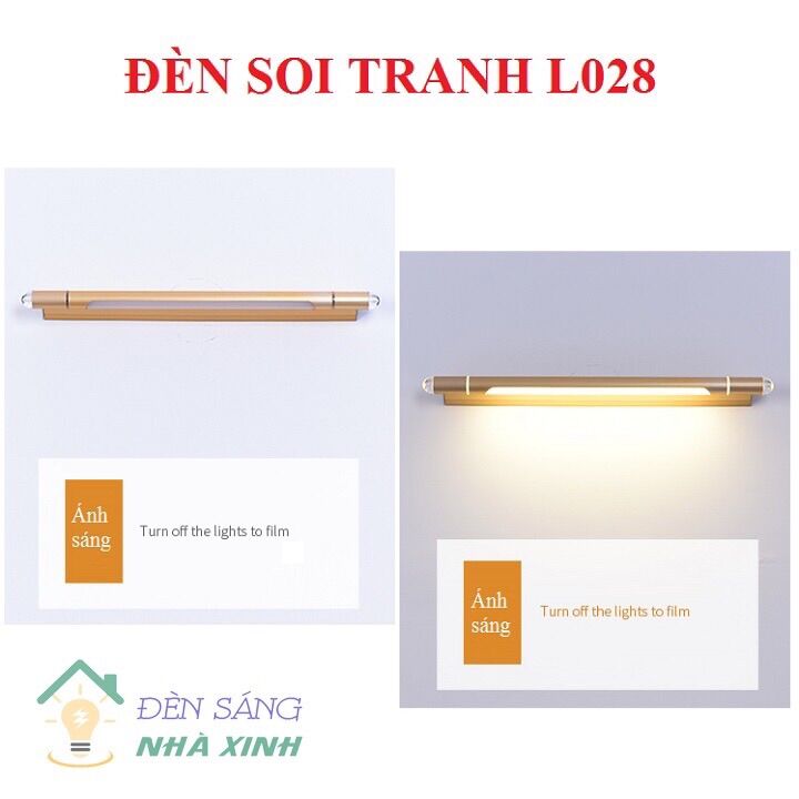 Đèn led soi tranh, soi gương L028