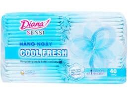 Băng vệ sinh hàng ngày Diana Sensi Cool Fresh 40 miếng