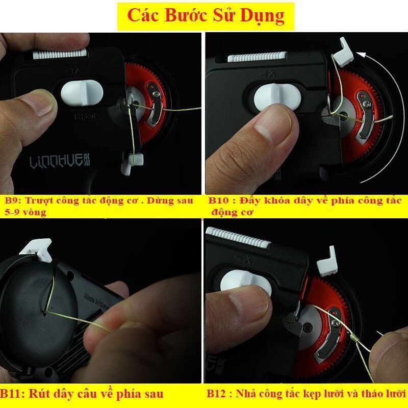 Máy buộc lưỡi câu tự động LINNHUE