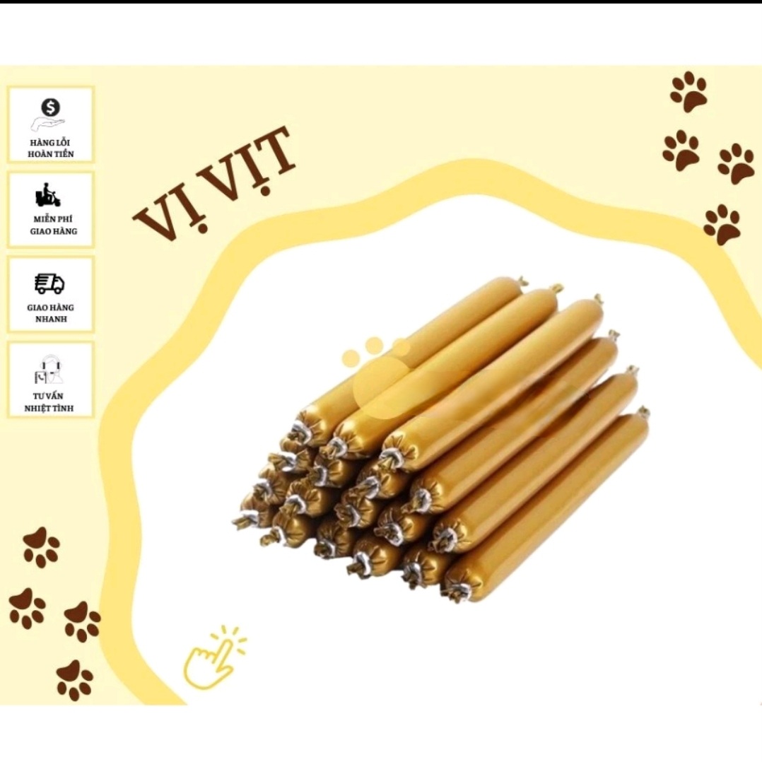 5 cây Xúc xích dinh dưỡng cho chó mèo