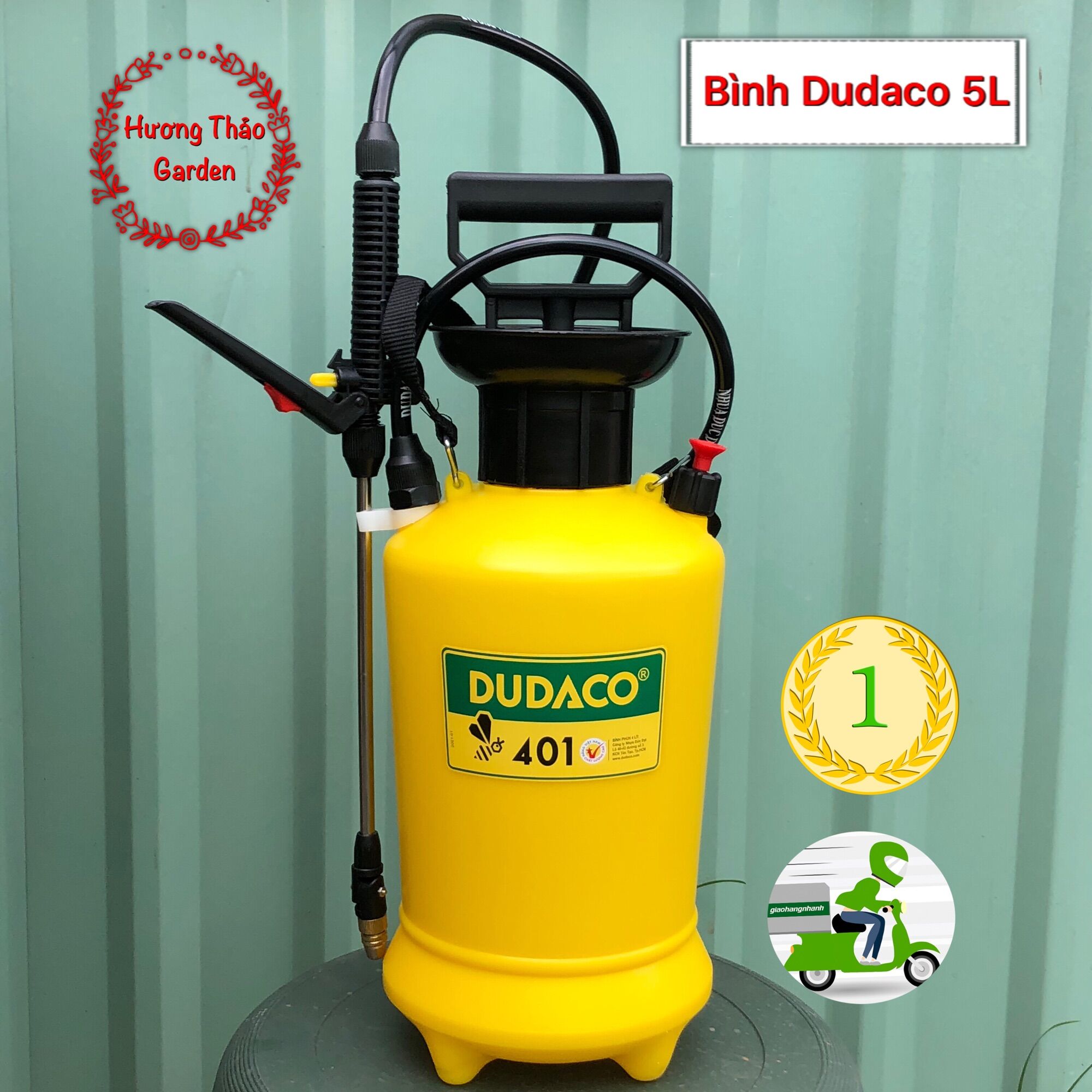 Bình Xịt Phun Sương Tưới Cây Dudaco 4Lit