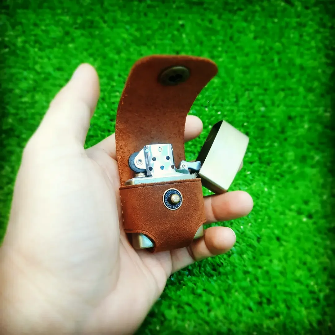 BAO DA ZIPPO CLASSIC SEXY ( DA THẬT)