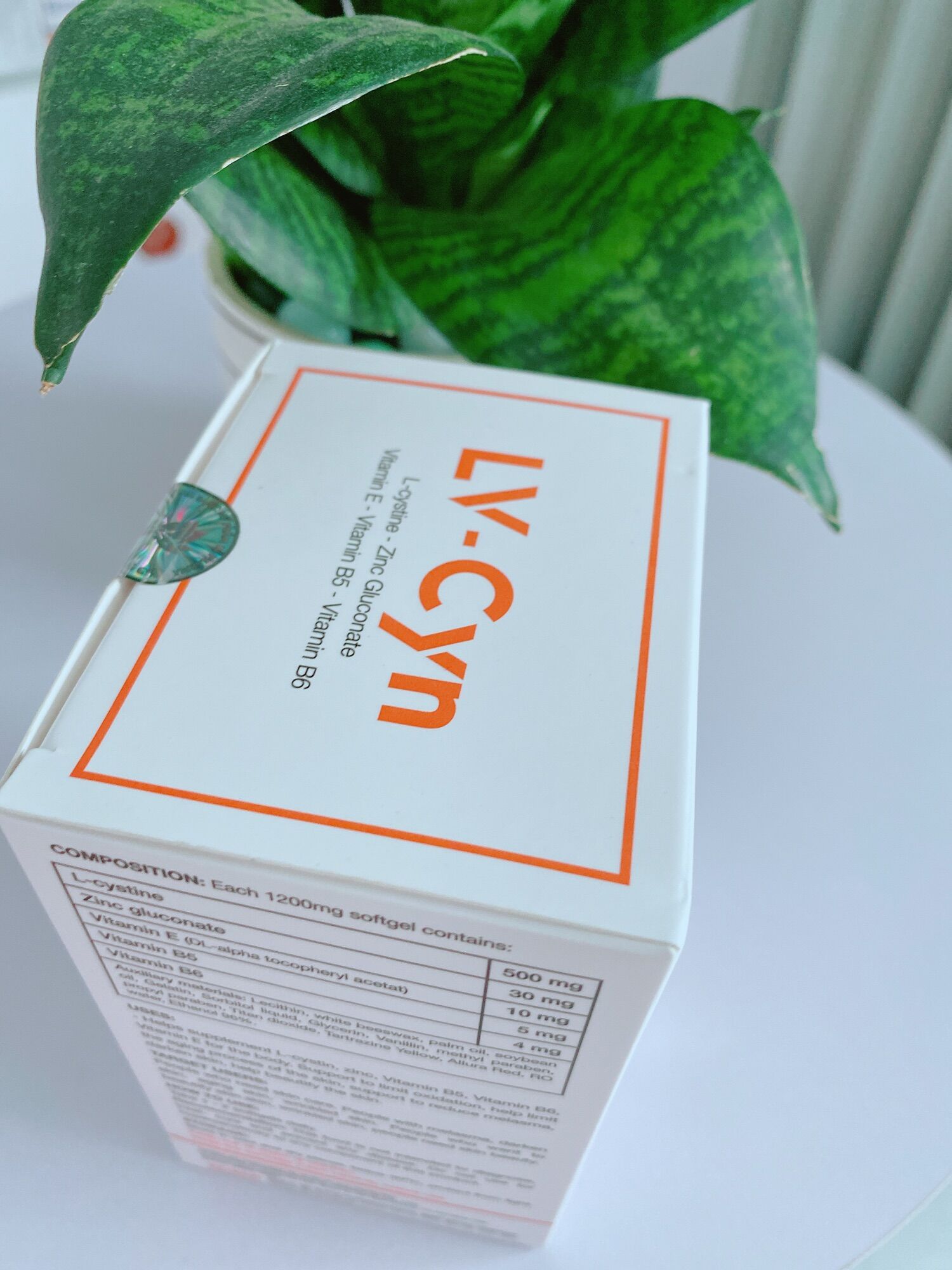 Viên uống LV - CYN hỗ trợ làm đẹp DA - MÓNG - TÓC (60v)