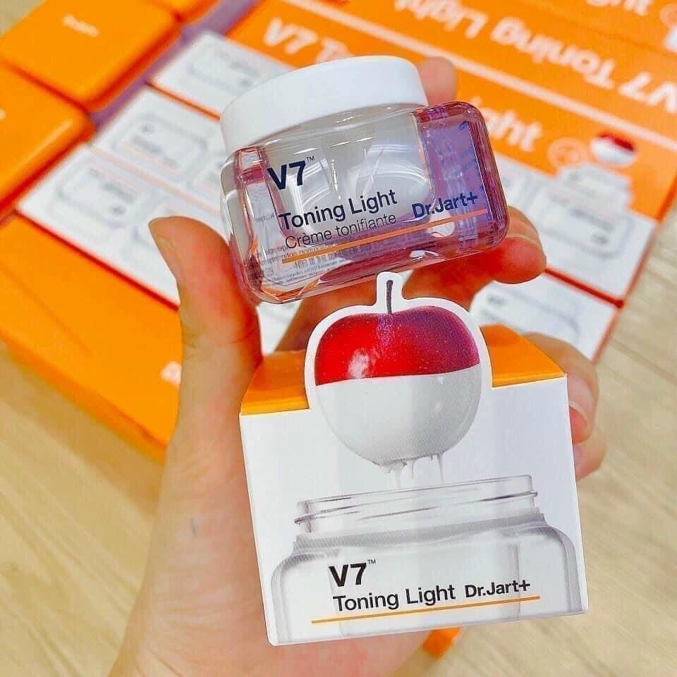 Kem dưỡng trắng da V7 Toning light hũ mini 15g