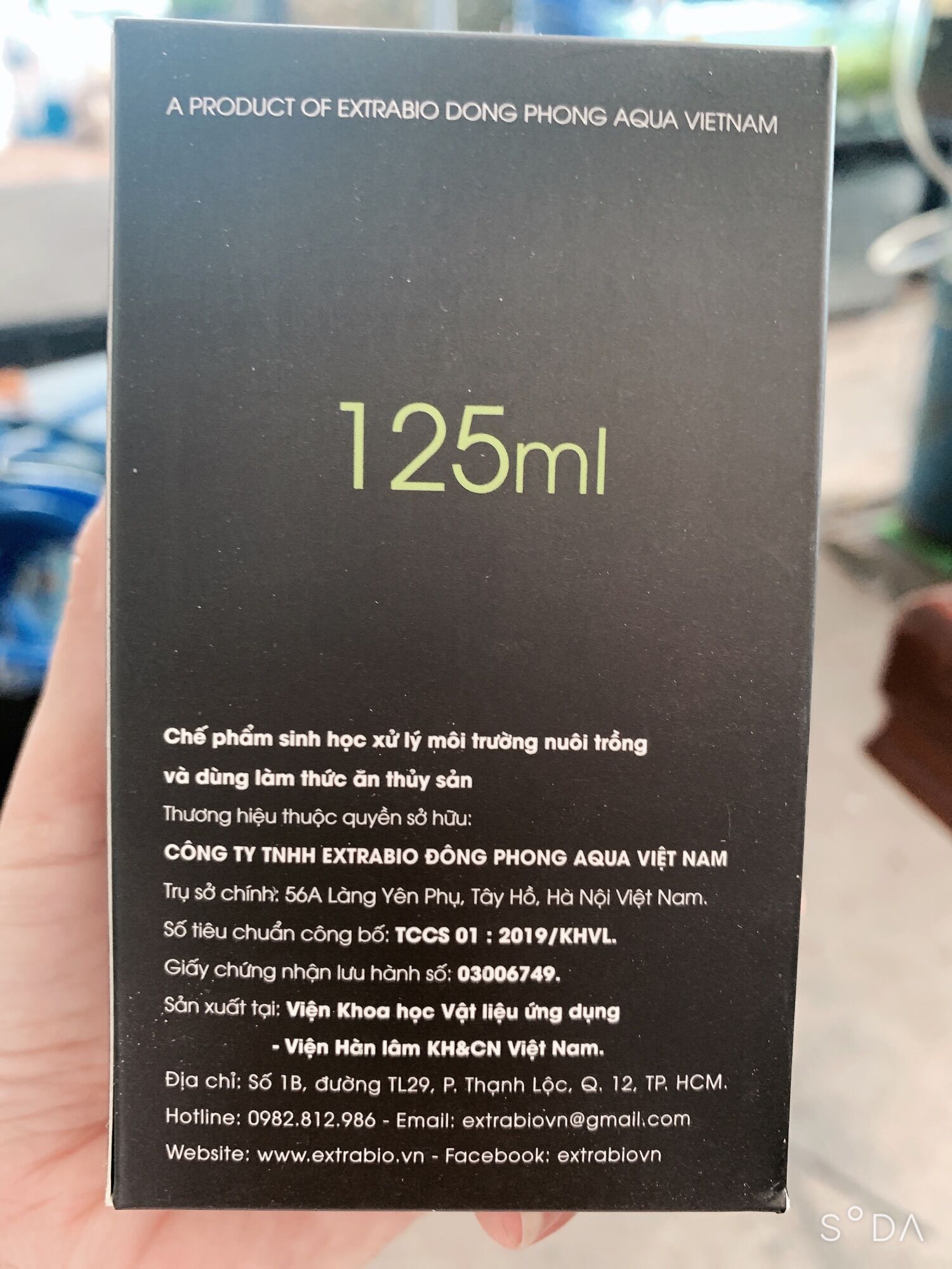 Extra Bio- Vi sinh làm trong nước
