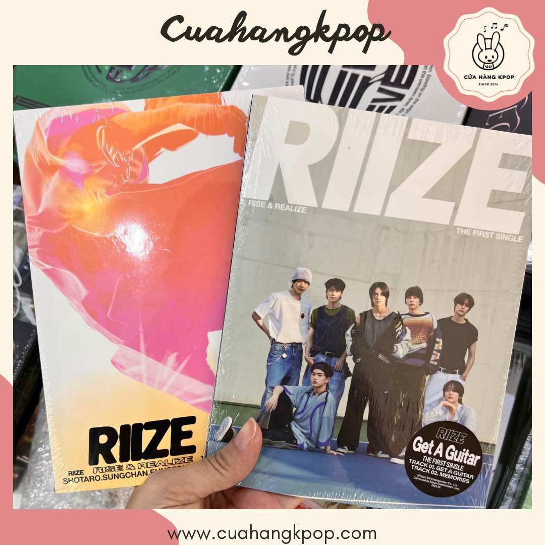 Album riize - get a guitar có sẵn cửa hàng kpop