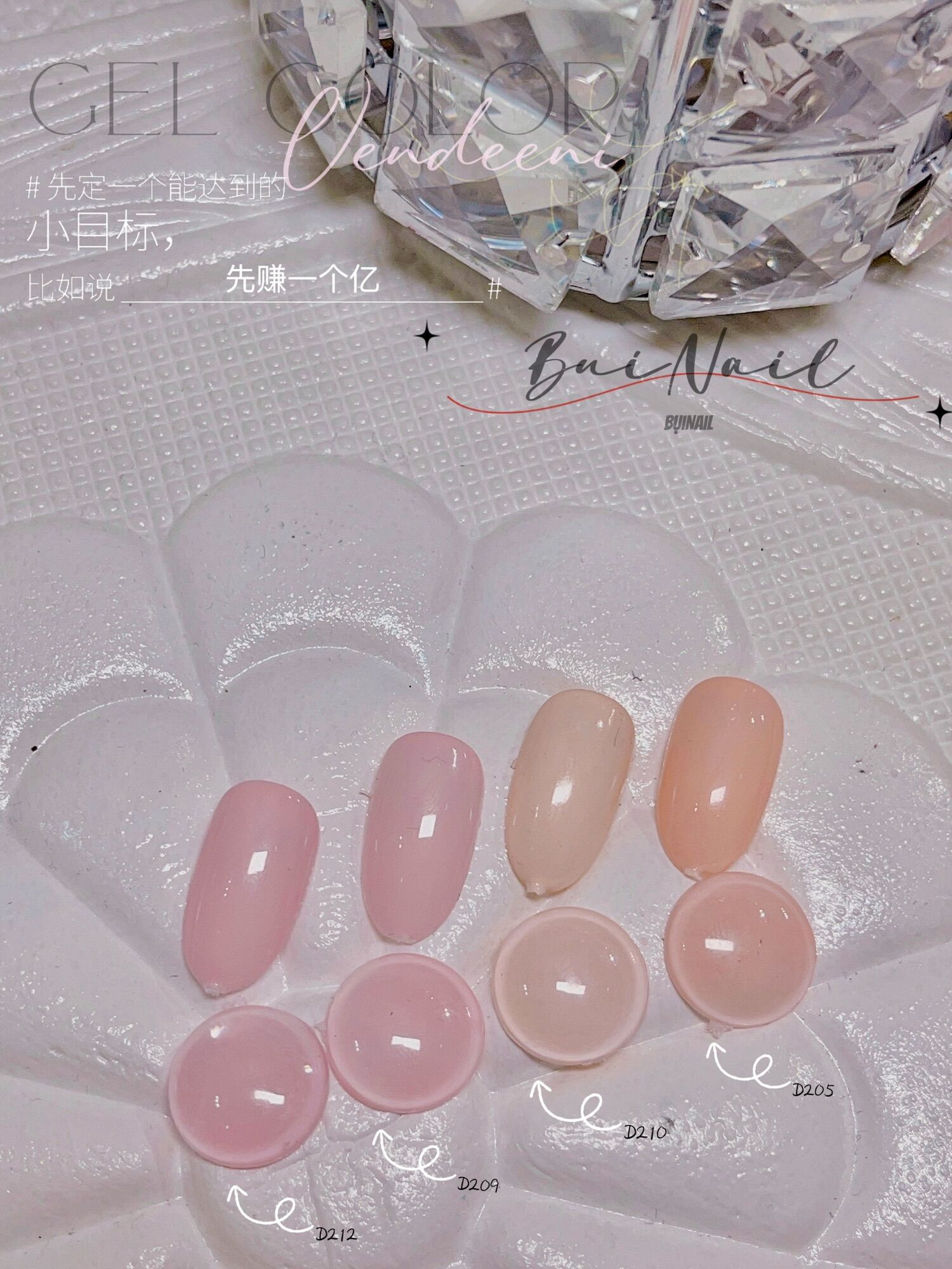 SƠN GEL LẺ MÀU VENDEENI