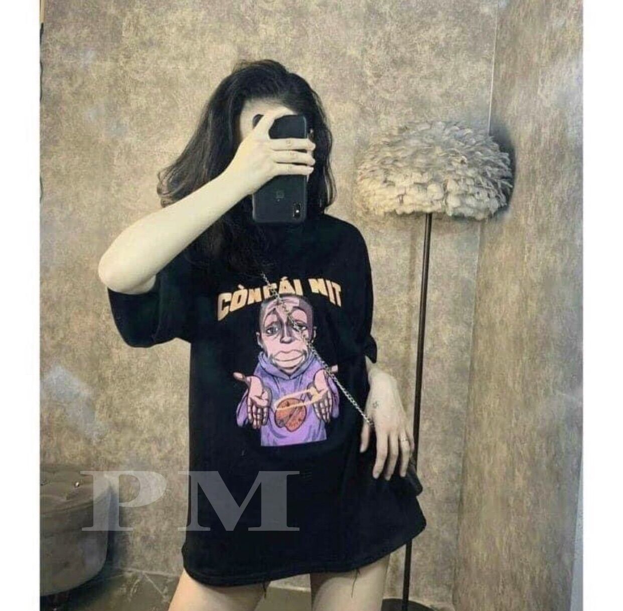 ÁO CÒN CÁI NỊT COTTON XỊN XÒ