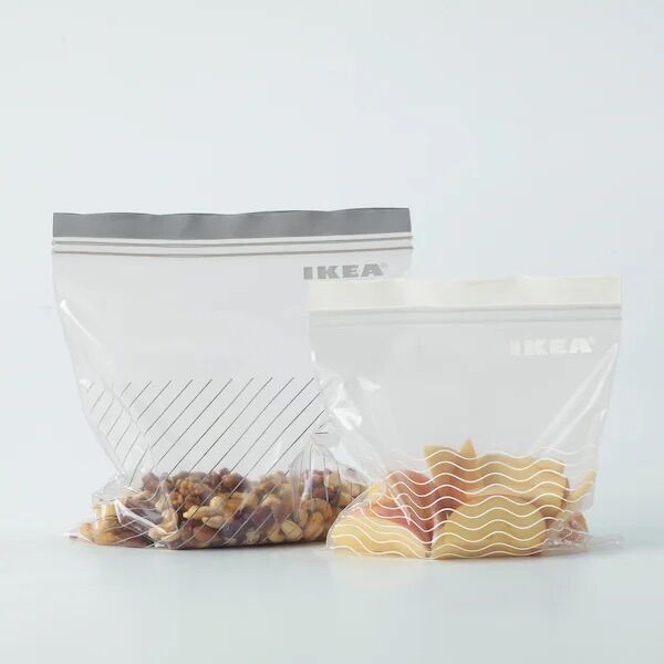 HỘP 50 TÚI ZIP LOCK IKEA ISTAD (2,5L + 1,2L)- TW Mall