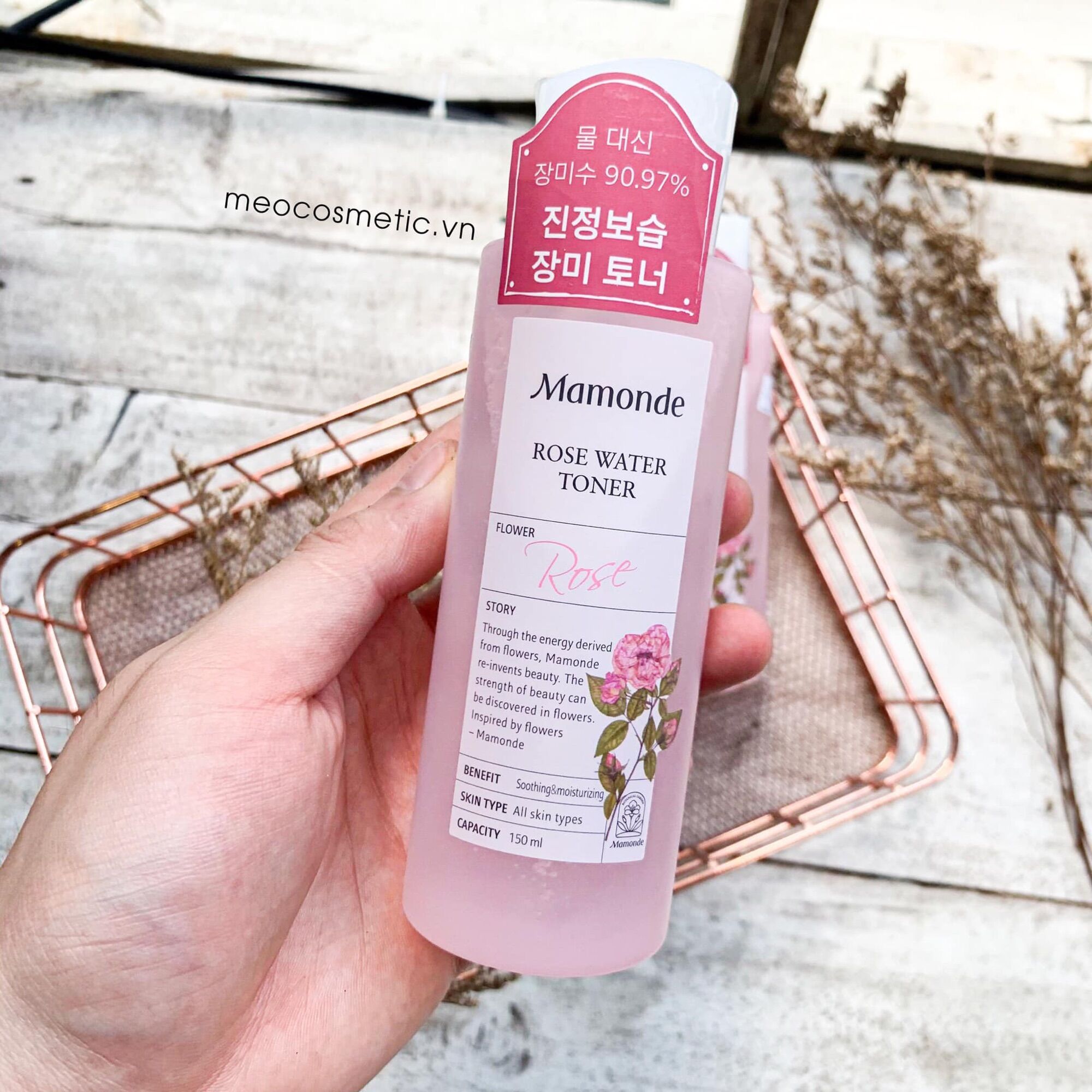 [HCM]Nước hoa hồng Rose Mamonde 150ml