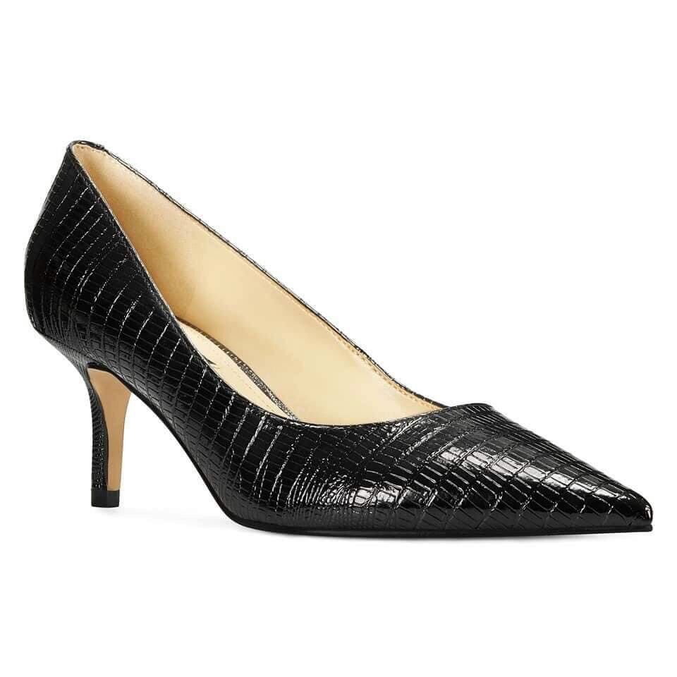 Giầy cao gót Đen Ninewest Pump size 5,5 tương đương size 36 VN không hộp