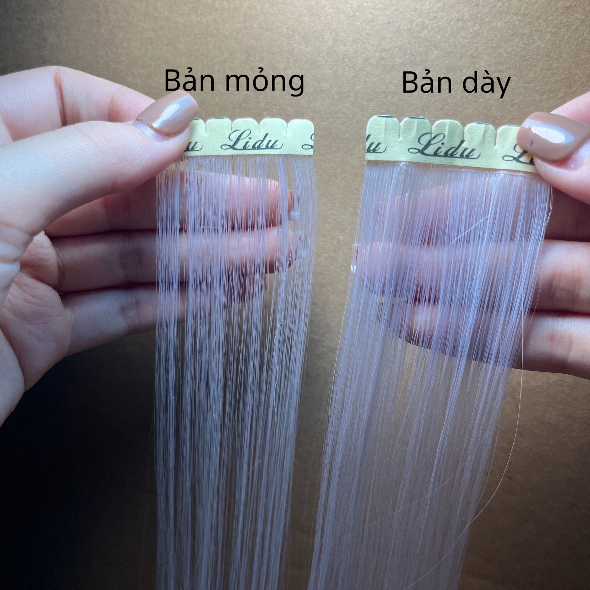 ( Bản dày) TÓC LIGHT DÁN SỢI PROTEIN