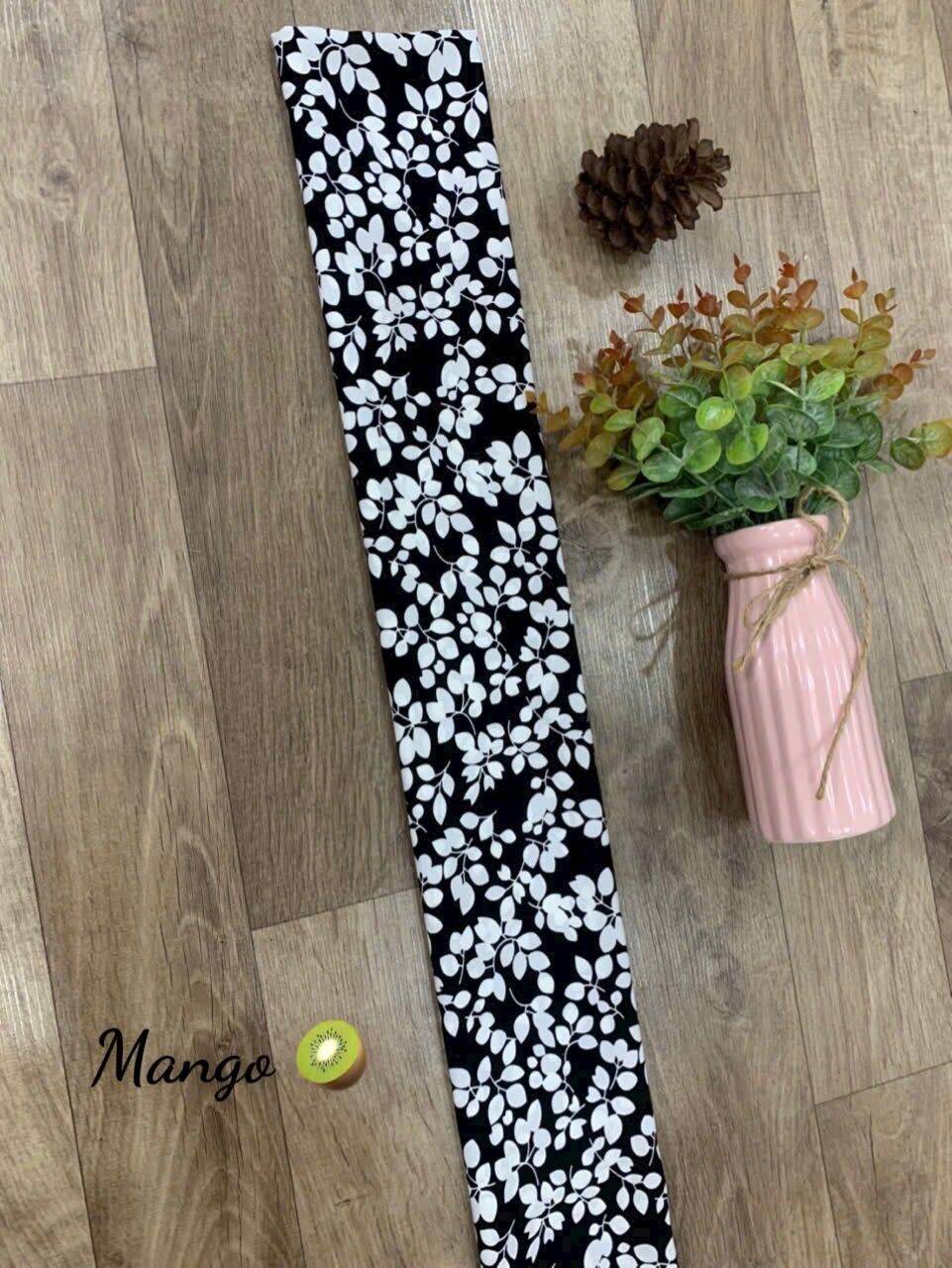 Vải lụa mango hoa nhí nhiều màu (2m×1.5m)