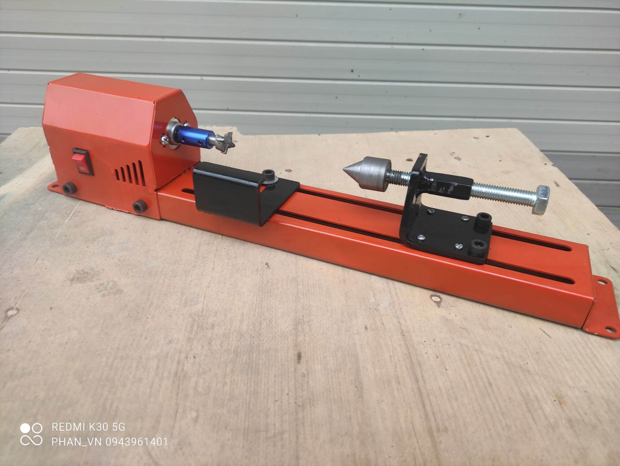 Máy tiện gỗ mini