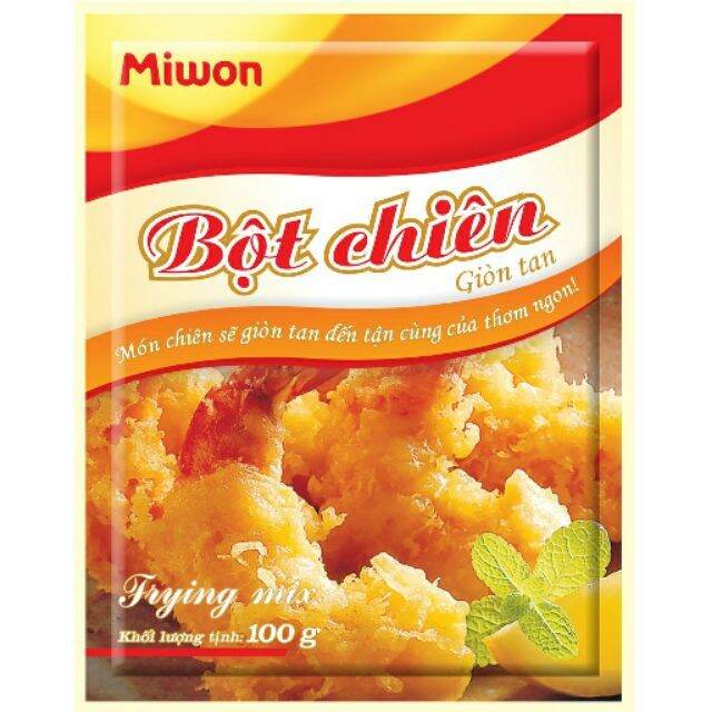_ Bột chiên xù+mịn 100gr Miwon