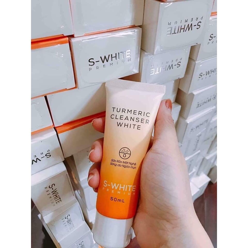 Sữa rữa mặt nghệ nhật swhite 2025
