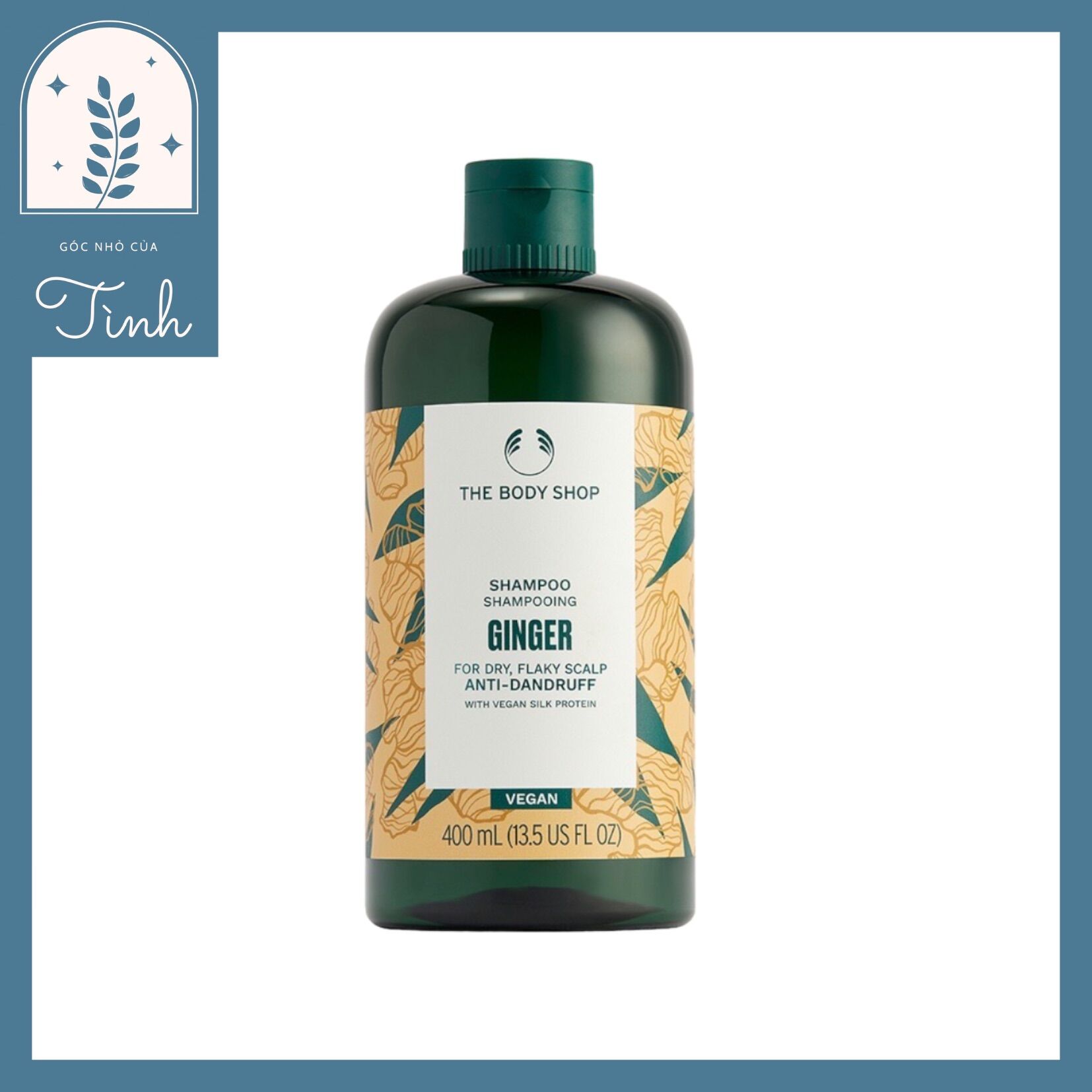 Dầu gội gừng the body shop ginger scalp care shampoo 400ml