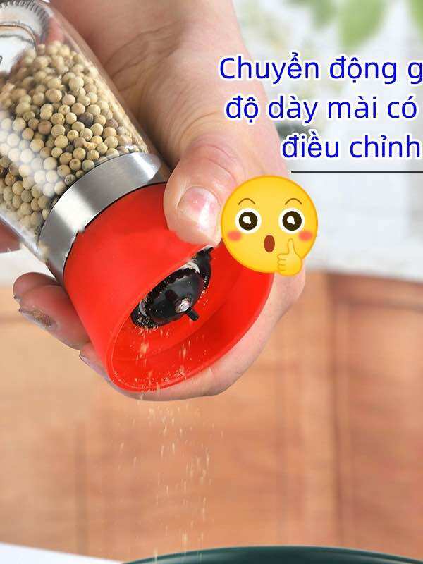 🧨Combo Sỉ_ 10 Cái Xay Tiêu, Xay Hạt Đa Năng (Thuỷ Tinh)