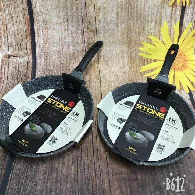 Chảo đá stone 7 lớp 28cm lock&lock lca6283d
