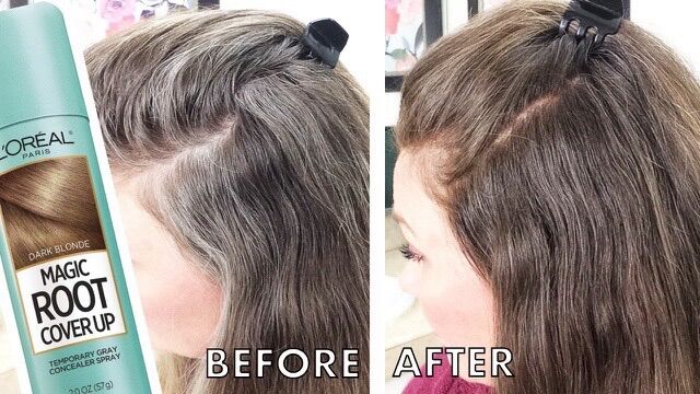Thuốc nhuộm chân tóc bạc tạm thời Loreal Magic RootCover up