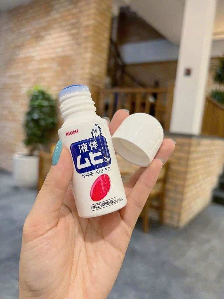 Lăn muỗi MUHI Nhật Bản 50ml giảm sưng, làm dịu da bé