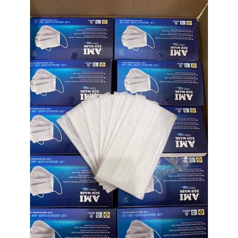 Khẩu Trang Y tế Ami Hộp 50 cái ( Trắng )