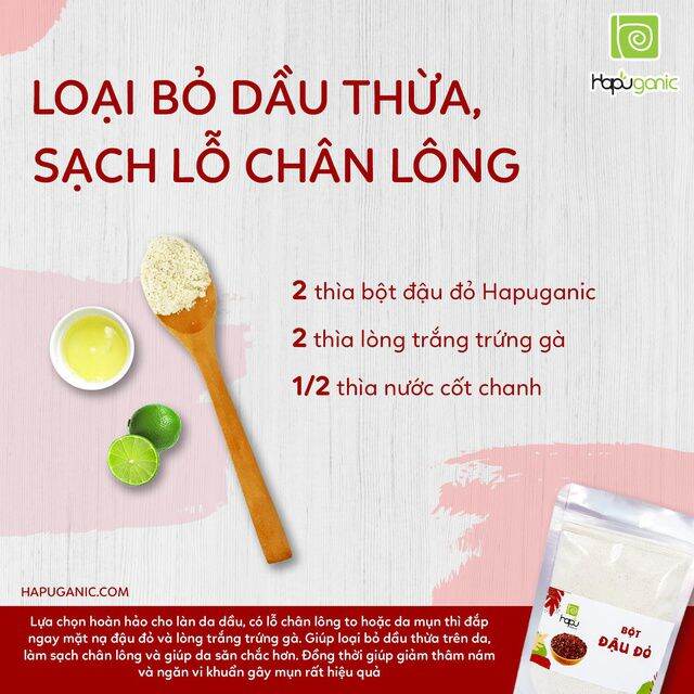 100gr bột đậu đỏ đắp mặt nạ nguyên chất