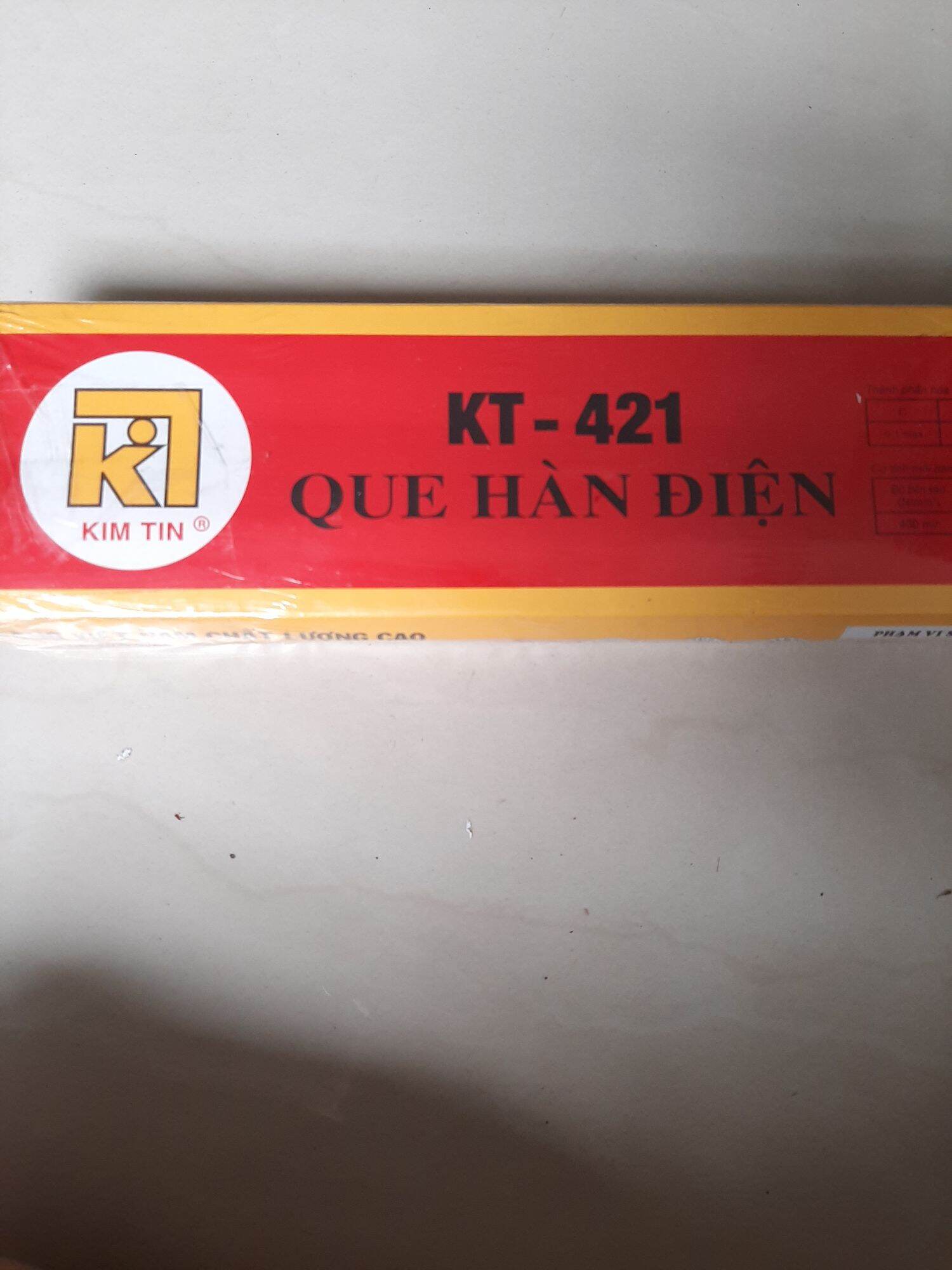 Que hàn sắt Kim Tín 2.5mm _ hộp 2.5kg