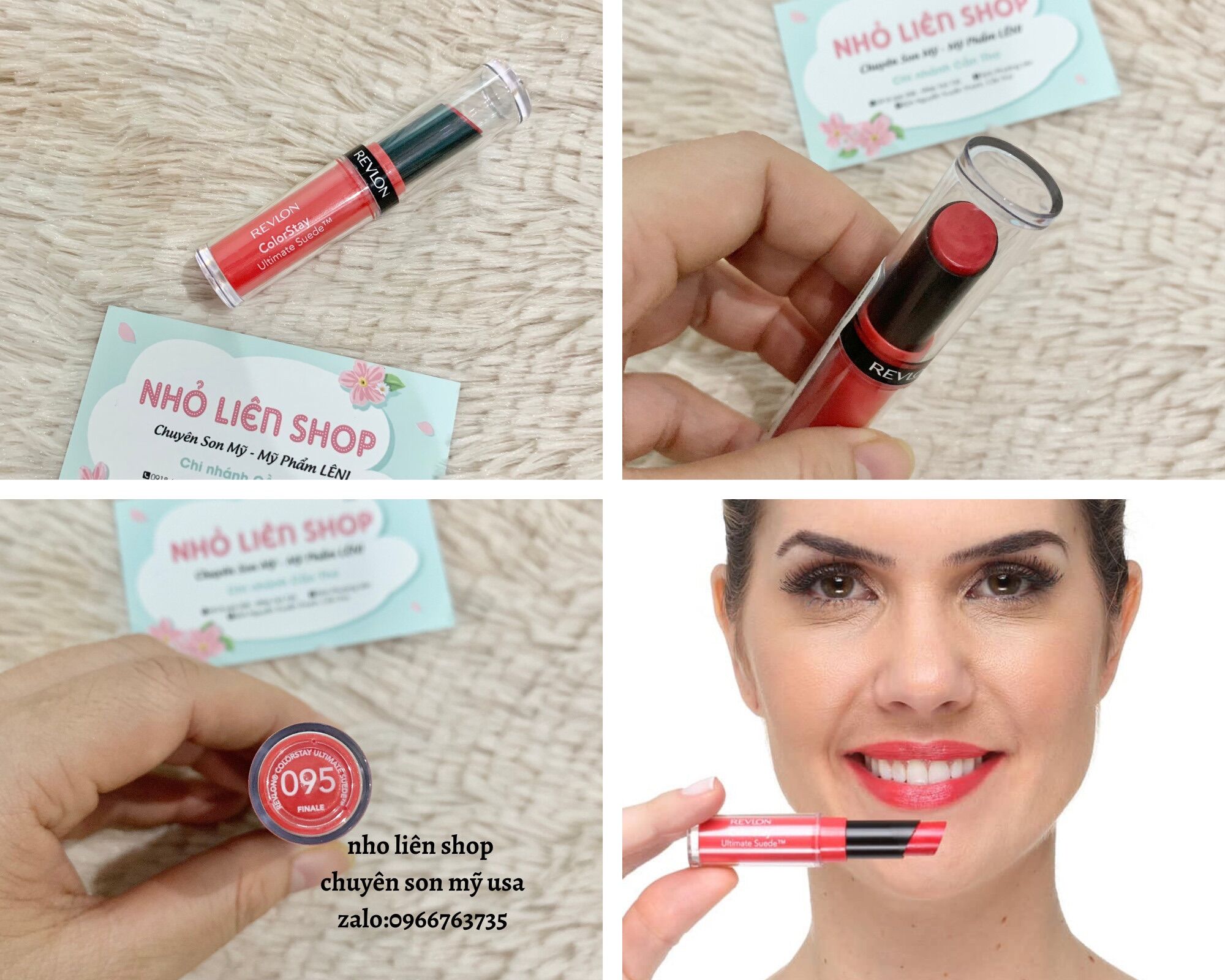 [SON MÔI CHÍNH HÃNG MỸ]REVLON COLORSTAY ULTIMATE SUEDE