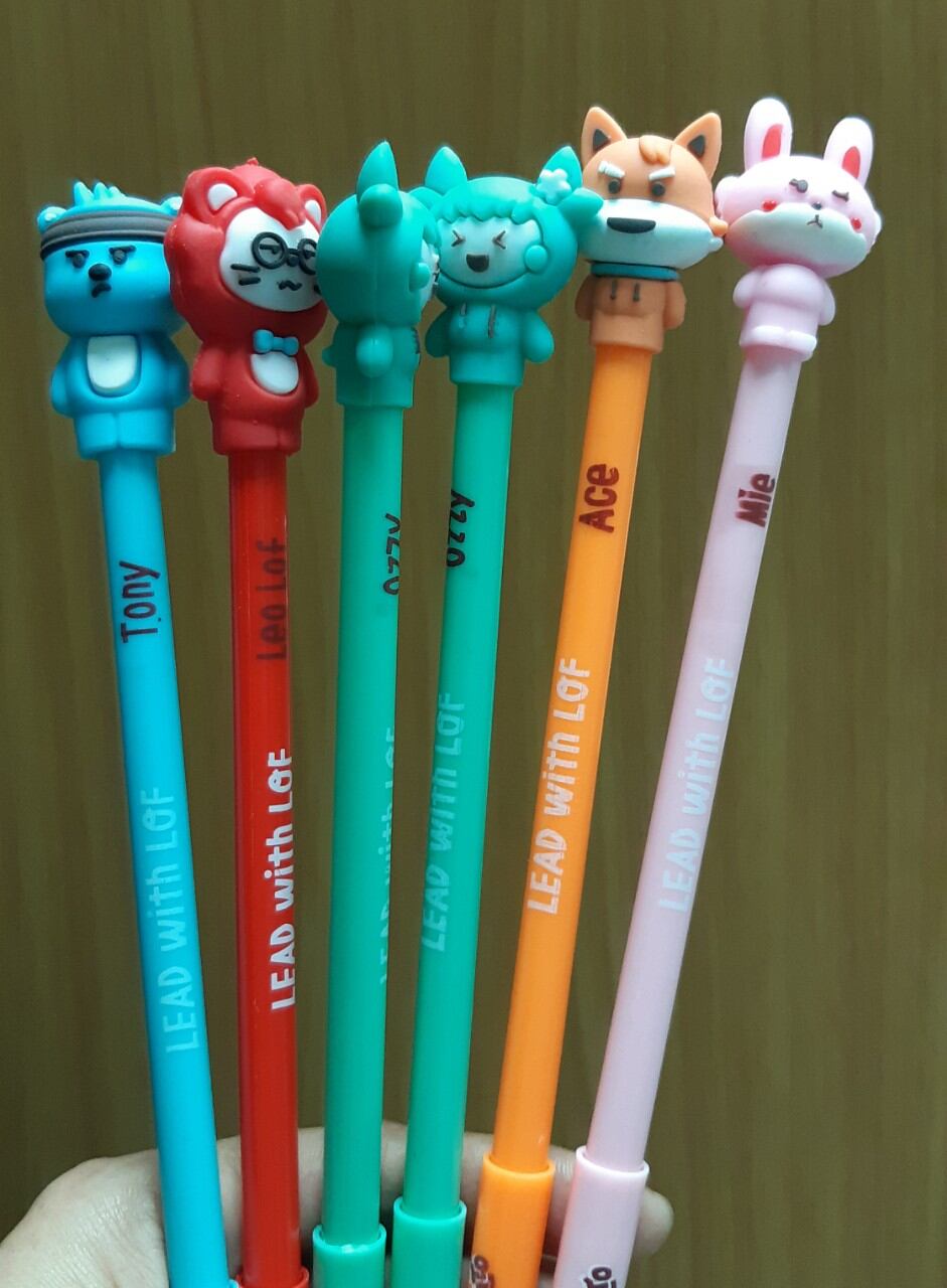 combo 1 Ba lô chống gù kun +1 bút kun dễ thương